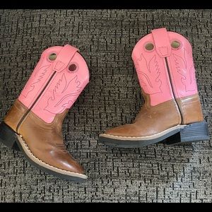 Toddler girls 7/8 cowgirl boots OLDWEST
